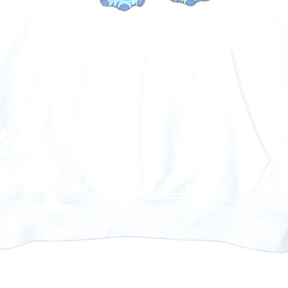Womens UK Size XS Primark White Pullover Hoodie