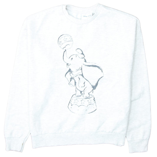Womens UK Size 10/12 Disney White Pullover Sweatshirt