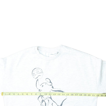 Womens UK Size 10/12 Disney White Pullover Sweatshirt