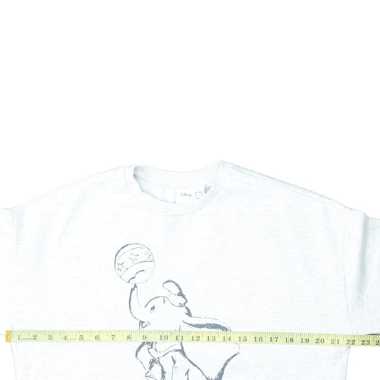 Womens UK Size 10/12 Disney White Pullover Sweatshirt