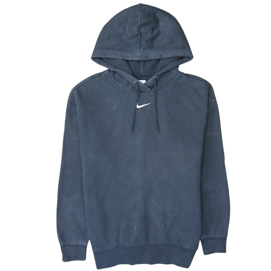 Mens UK Size S Nike Blue Pullover Hoodie