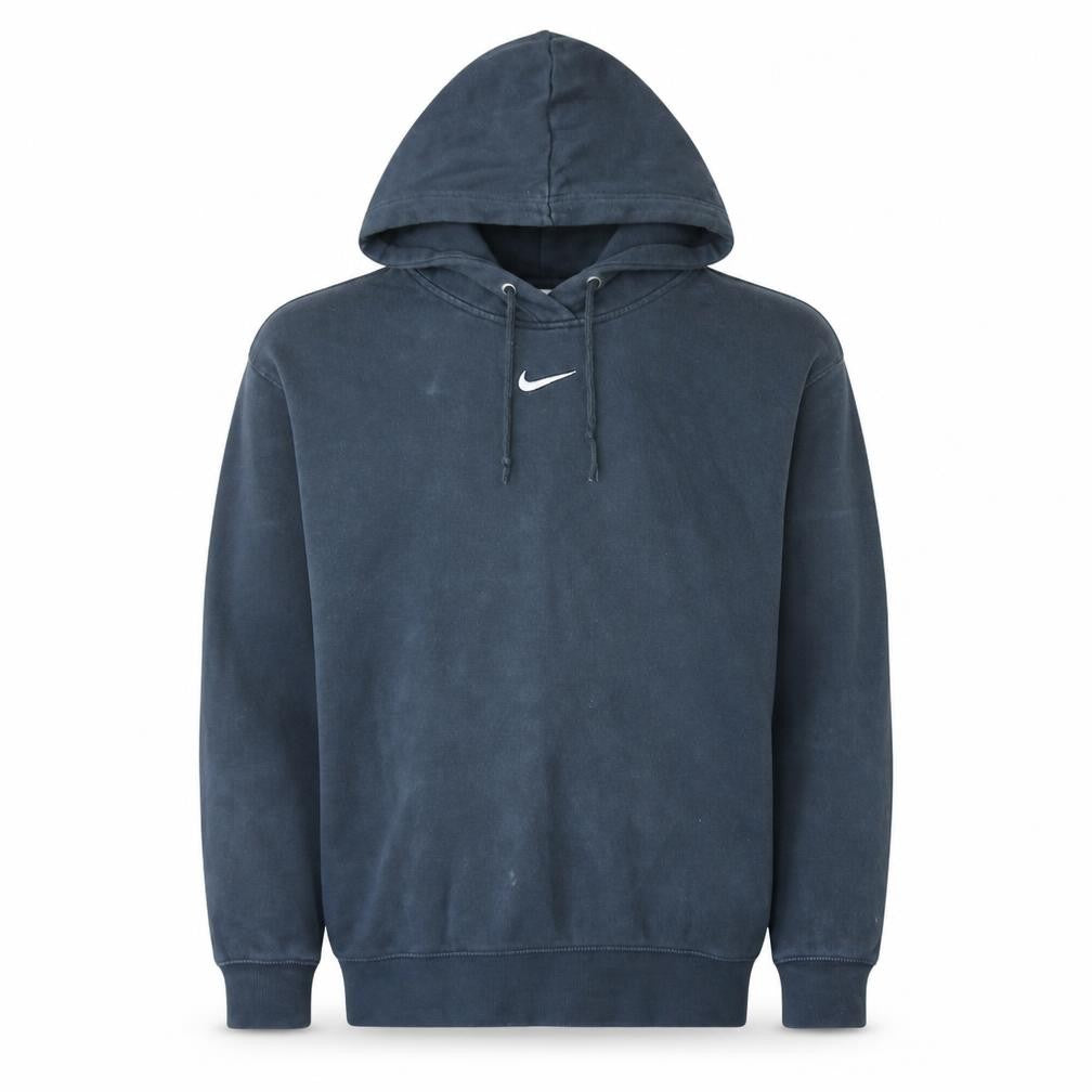 Mens UK Size S Nike Blue Pullover Hoodie