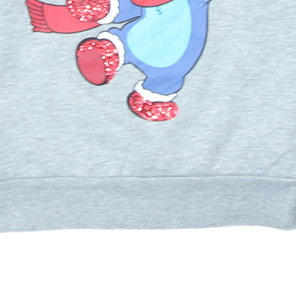 Womens UK Size XS Disney Grey Pullover Sweatshirt