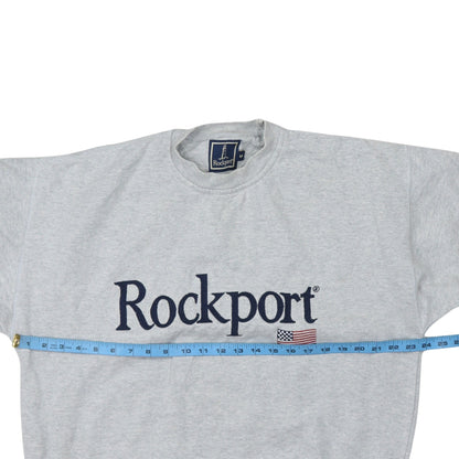 Mens UK Size M Rockport Grey Pullover Sweatshirt