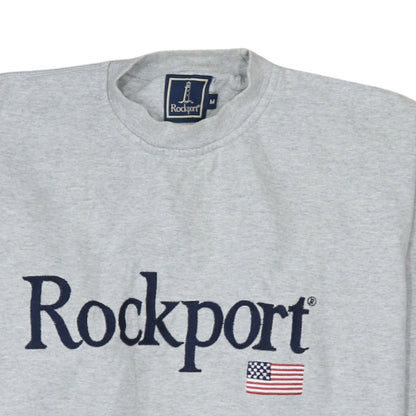 Mens UK Size M Rockport Grey Pullover Sweatshirt