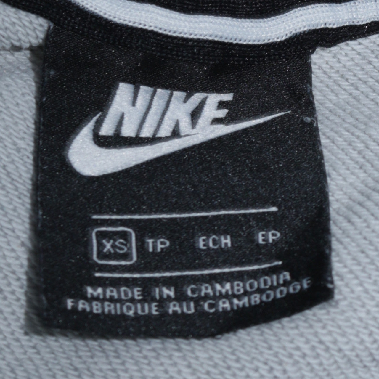 Mens UK Size XS Nike Grey Pullover Sweatshirt