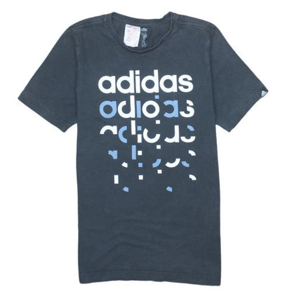 Boys UK Size 11-12 Years adidas Black Basic T-Shirt