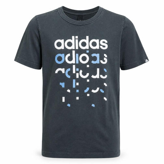 Boys UK Size 11-12 Years adidas Black Basic T-Shirt
