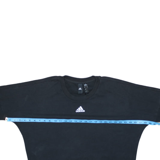 Womens UK Size M adidas Black Pullover Sweatshirt