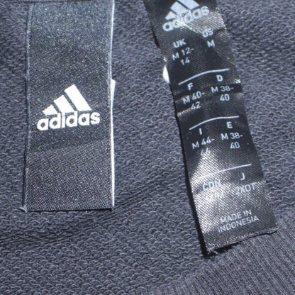 Womens UK Size M adidas Black Pullover Sweatshirt