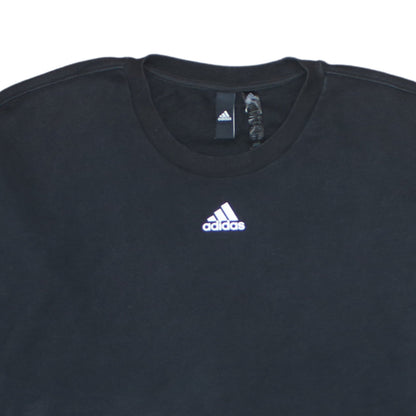 Womens UK Size M adidas Black Pullover Sweatshirt