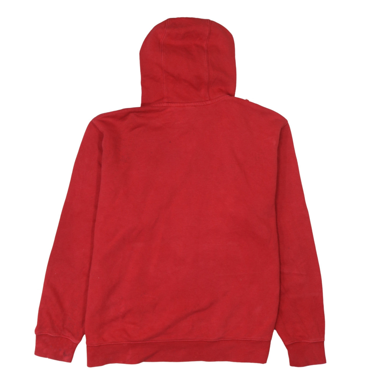 Mens UK Size XL Nike Red Pullover Hoodie