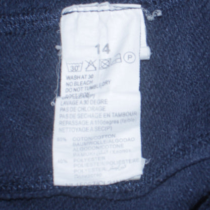 Levi's Boys Blue Pullover Hoodie Age 14 Cotton Blend Logo Sweatshirt