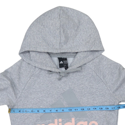 Womens UK Size S adidas Grey Pullover Hoodie