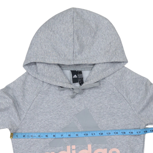 Womens UK Size S adidas Grey Pullover Hoodie
