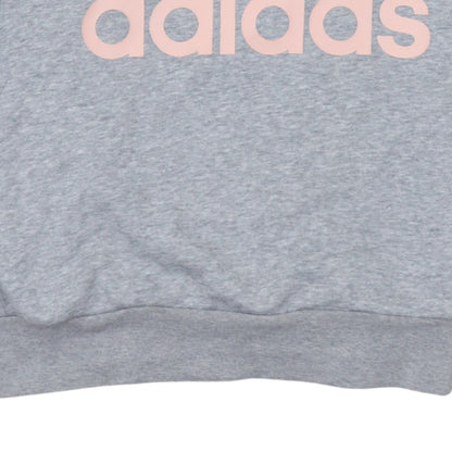 Womens UK Size S adidas Grey Pullover Hoodie