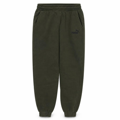 Puma Boys Green Jogger Sweatpants 15-16 Years Elastic Waist Pockets