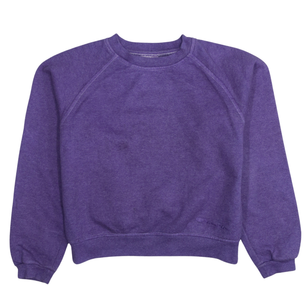 Womens UK Size S Champion Purple Pullover Sweatshirt