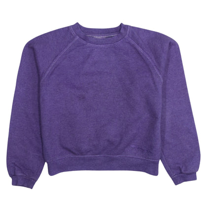 Womens UK Size S Champion Purple Pullover Sweatshirt