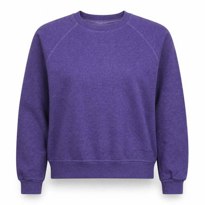 Womens UK Size S Champion Purple Pullover Sweatshirt