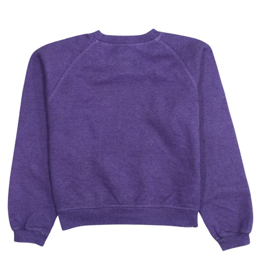 Womens UK Size S Champion Purple Pullover Sweatshirt