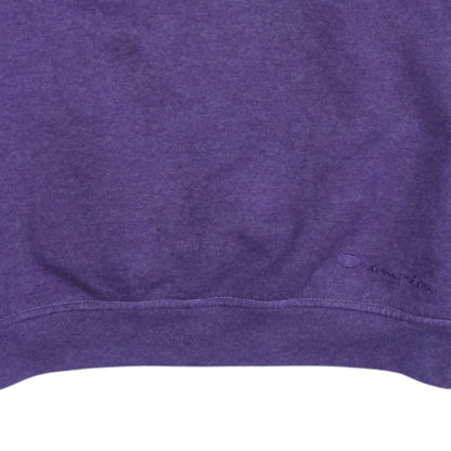 Womens UK Size S Champion Purple Pullover Sweatshirt
