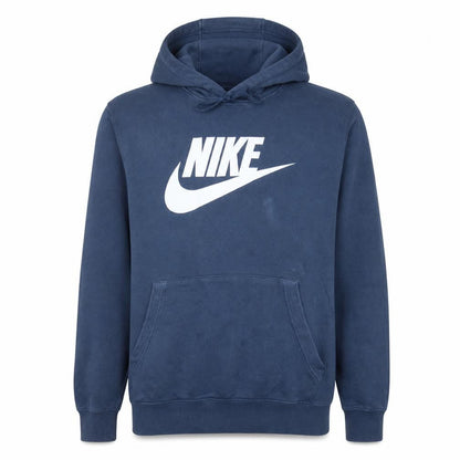 Mens UK Size L Nike Blue Pullover Hoodie