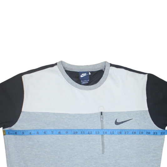 Mens UK Size M Nike Grey Pullover Sweatshirt