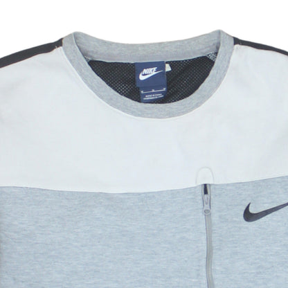 Mens UK Size M Nike Grey Pullover Sweatshirt