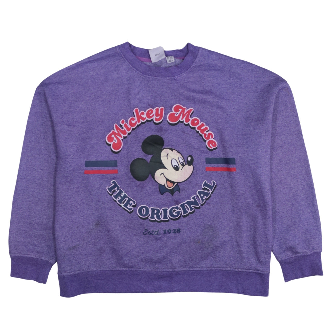 Womens UK Size XL Disney Purple Pullover Sweatshirt