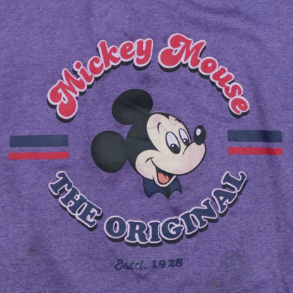 Womens UK Size XL Disney Purple Pullover Sweatshirt