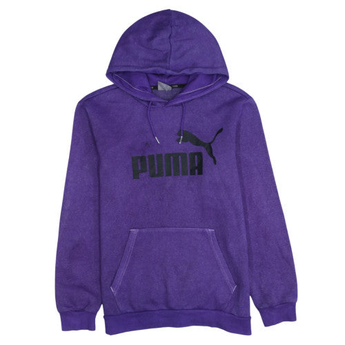 Mens UK Size S PUMA Purple Pullover Hoodie