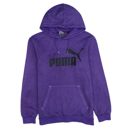 Mens UK Size S PUMA Purple Pullover Hoodie
