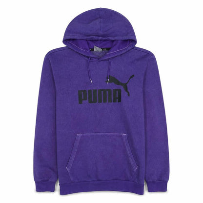 Mens UK Size S PUMA Purple Pullover Hoodie