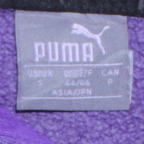 Mens UK Size S PUMA Purple Pullover Hoodie