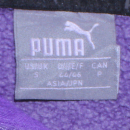 Mens UK Size S PUMA Purple Pullover Hoodie