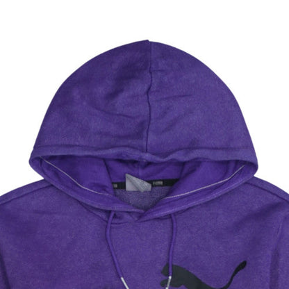 Mens UK Size S PUMA Purple Pullover Hoodie