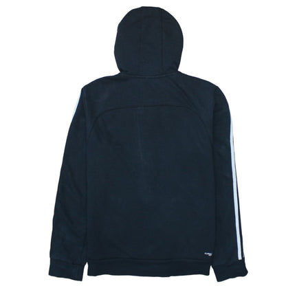 Womens UK Size 14 adidas Black Full Zip Hoodie