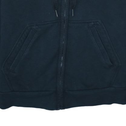Womens UK Size 14 adidas Black Full Zip Hoodie