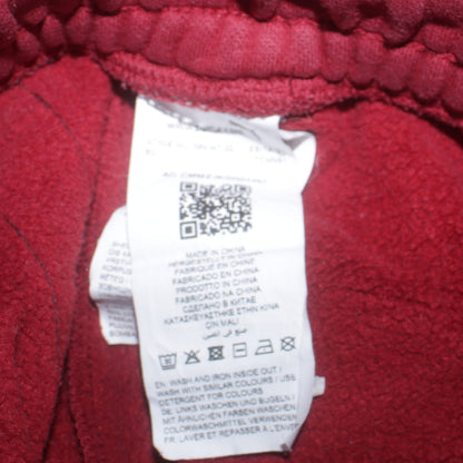 Puma Men's Red Jogger Trousers M Regular Fit Fleece Sweatpants