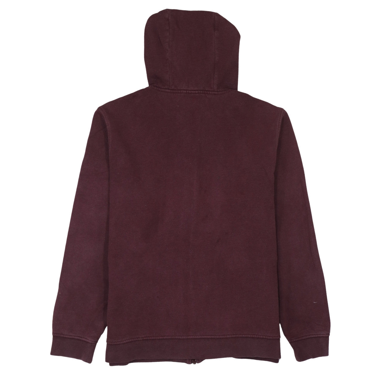 Mens UK Size XL Lacoste Brown Full Zip Hoodie