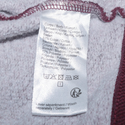 Mens UK Size XL Lacoste Brown Full Zip Hoodie