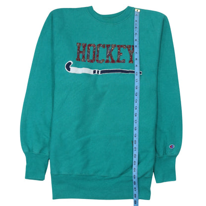 Mens UK Size XL Champion Green Pullover Sweatshirt
