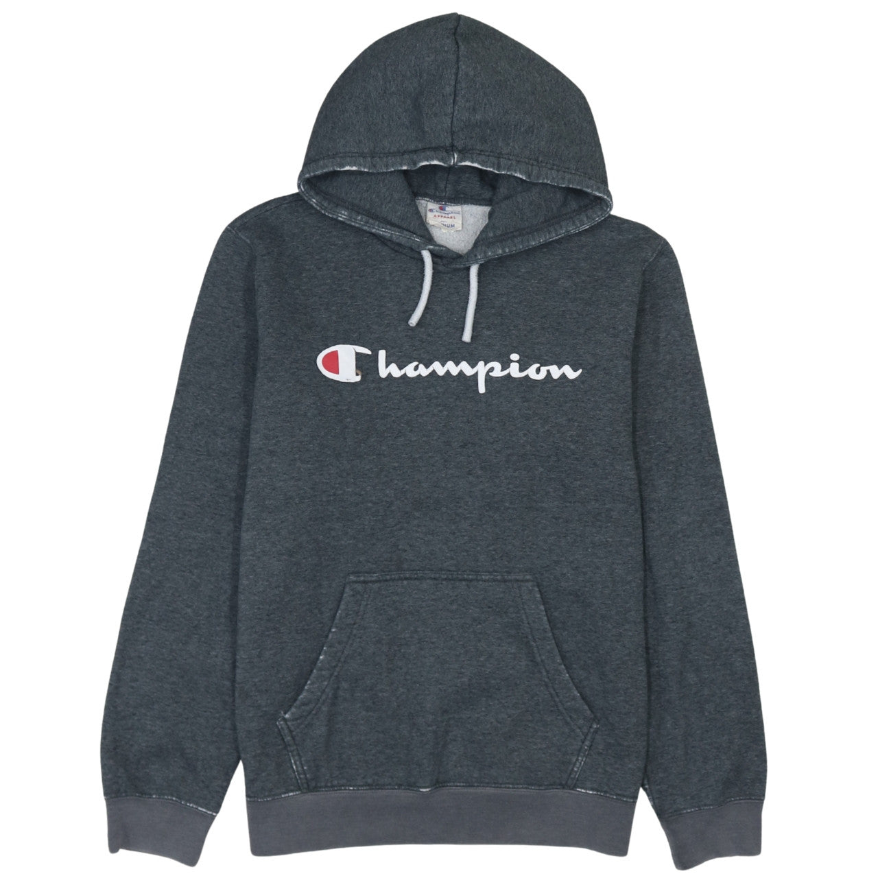 Mens UK Size M Champion Grey Pullover Hoodie