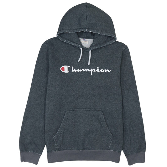 Mens UK Size M Champion Grey Pullover Hoodie