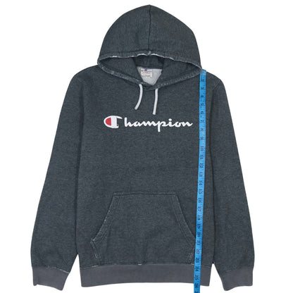 Mens UK Size M Champion Grey Pullover Hoodie