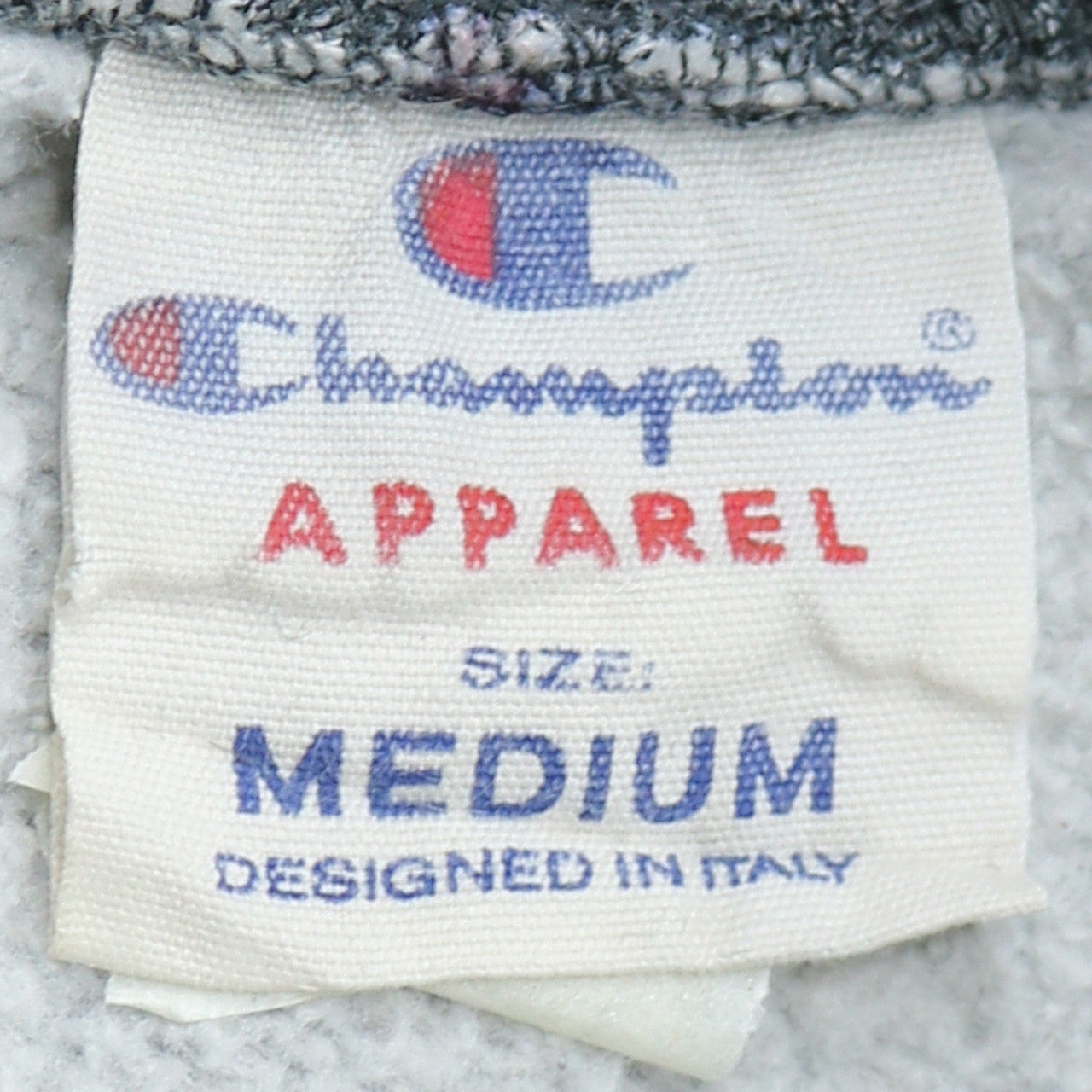 Mens UK Size M Champion Grey Pullover Hoodie