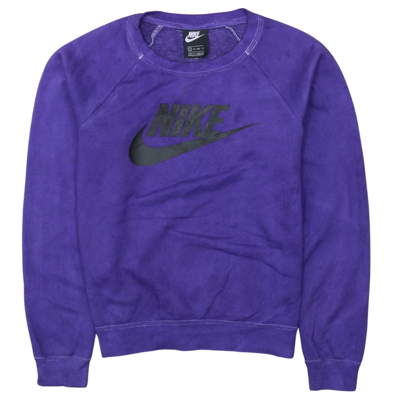 Womens UK Size XS Nike Purple Pullover Sweatshirt