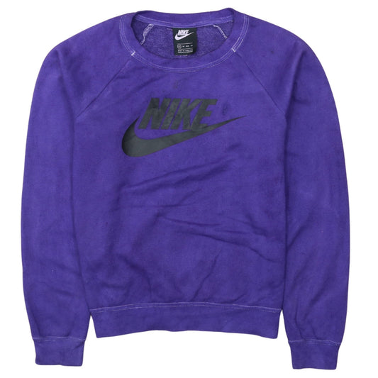 Womens UK Size XS Nike Purple Pullover Sweatshirt