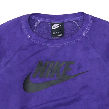 Womens UK Size XS Nike Purple Pullover Sweatshirt